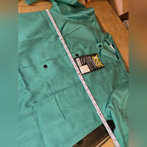 NWT Tillman Green Flame Resistant Welding Jacket Sz XL - Picture 7 of 7